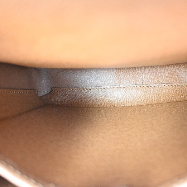 LOUIS VUITTON Cartouchiere MM Shoulder Bag Monogram Leather Brown M51253 31PA040