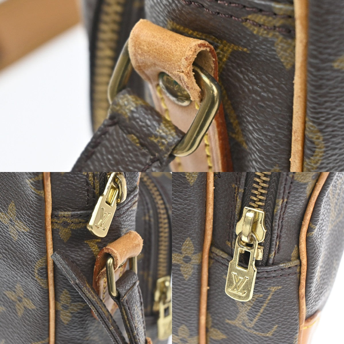 LOUIS VUITTON Amazon Crossbody Shoulder Bag Monogram Leather BN M45236 80CA878