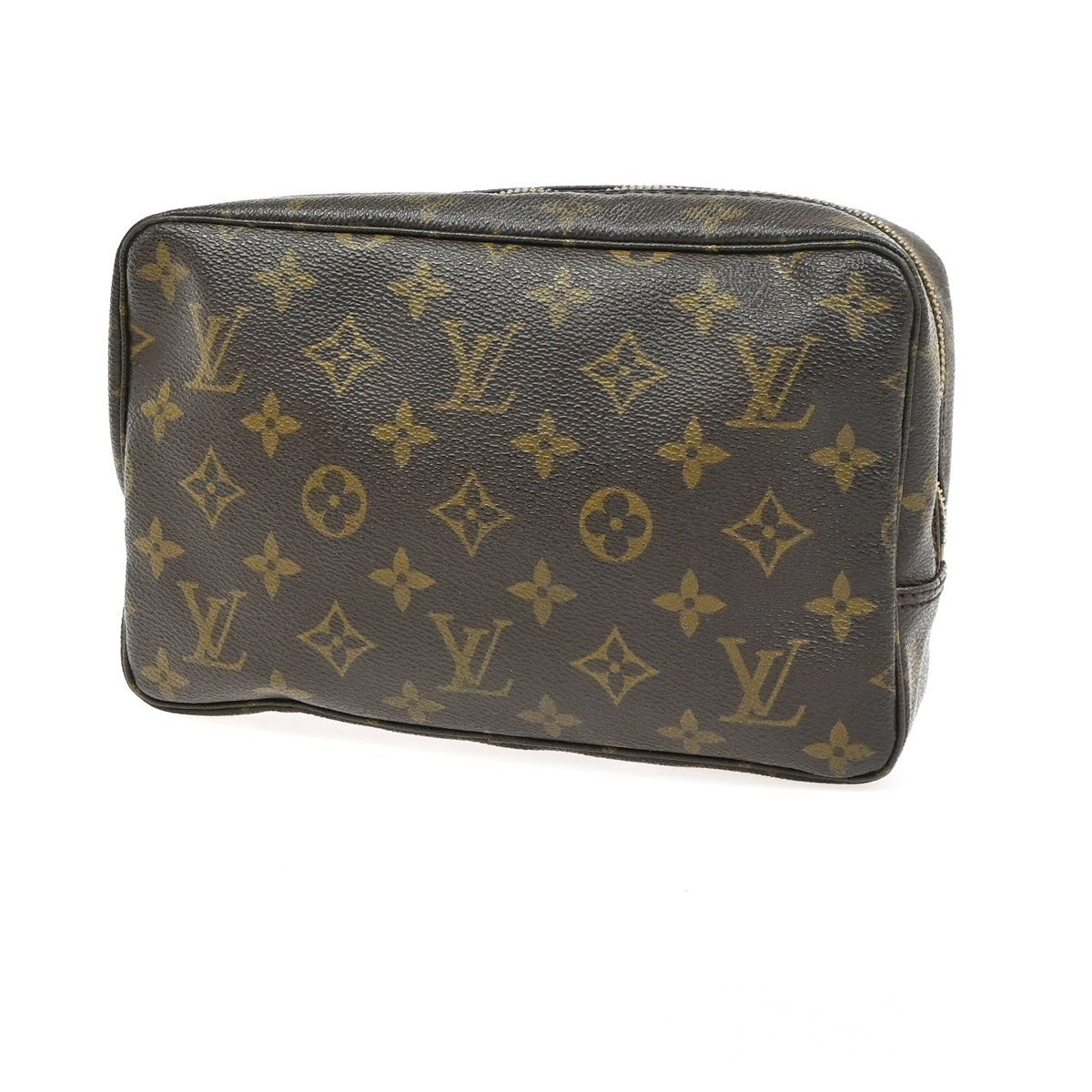 LOUIS VUITTON Trousse Toilette 23 Clutch Hand Bag Monogram Brown M47524 01YJ166