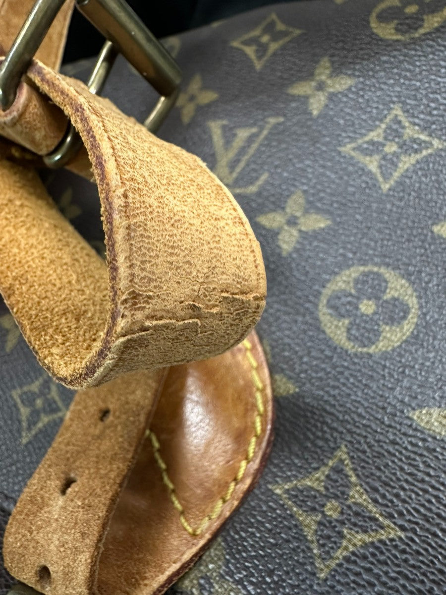 LOUIS VUITTON Cartouchiere MM Shoulder Bag Monogram Leather Brown M51253 31CA716