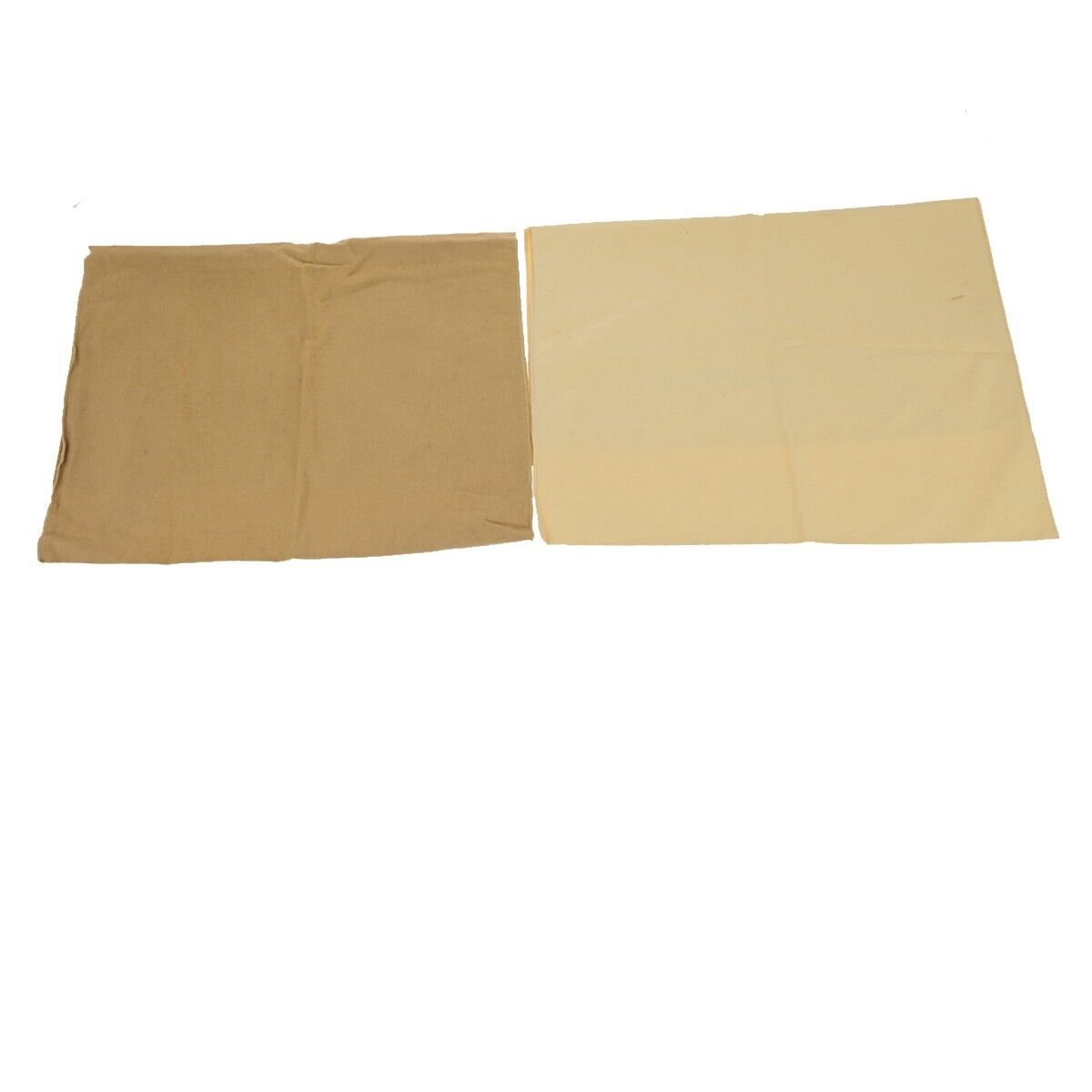 LOUIS VUITTON Logo 10 Set Dust Bag Drawstring Canvas Cotton Beige Brown 09YG349