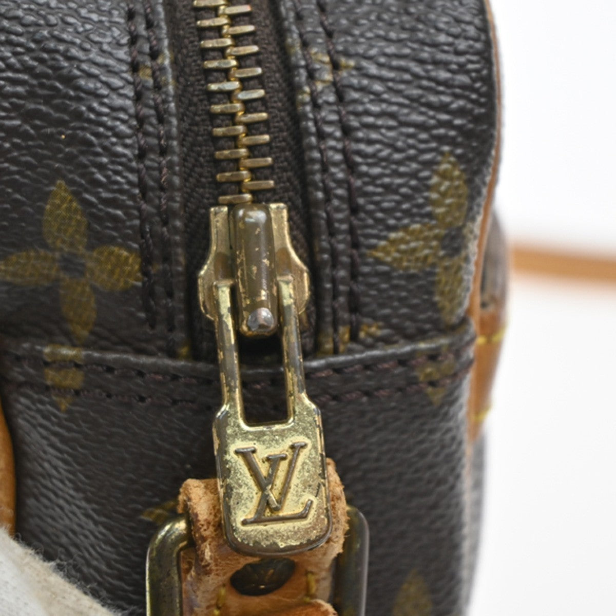 LOUIS VUITTON Trocadero 24 Shoulder Bag Monogram Leather Brown M51276 35MA357