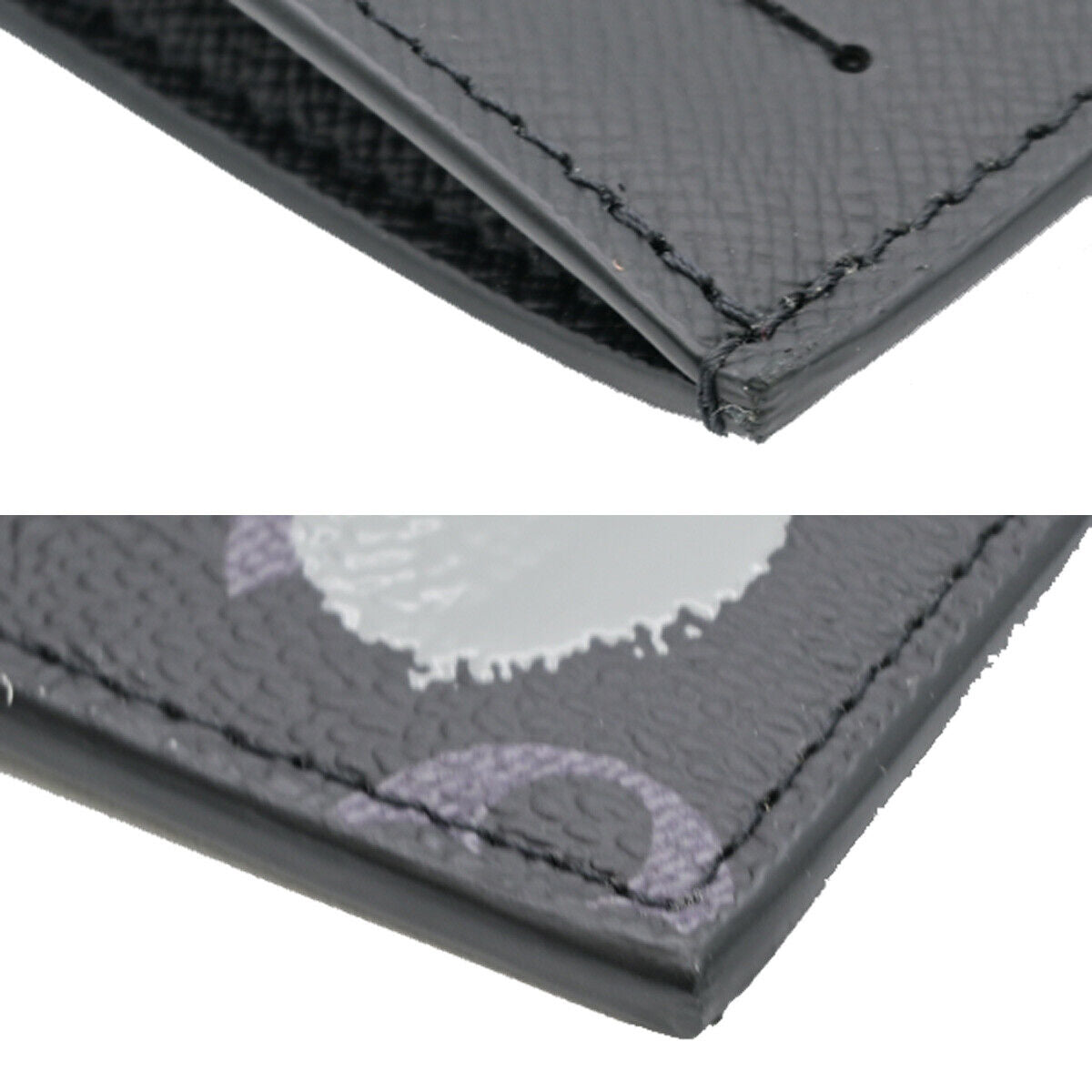 LOUIS VUITTON LV x YK Coin Card Holder Monogram Eclipse Dot Black 21RJ819