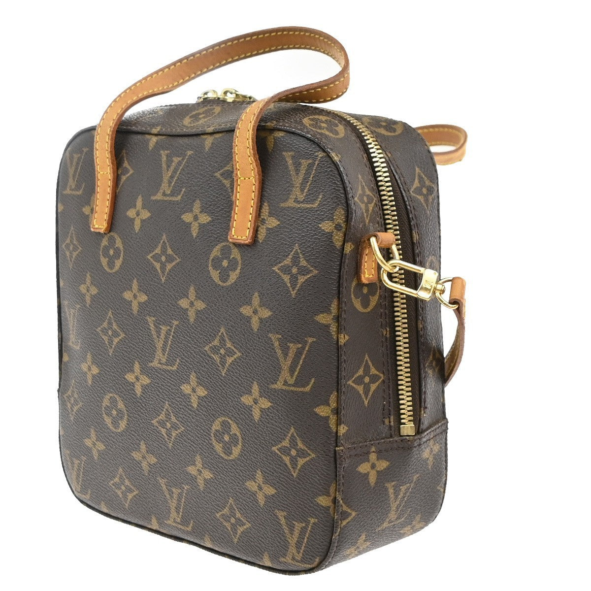 LOUIS VUITTON Spontini 2Way Shoulder Hand Bag Monogram Leather BN M47500 17KP425