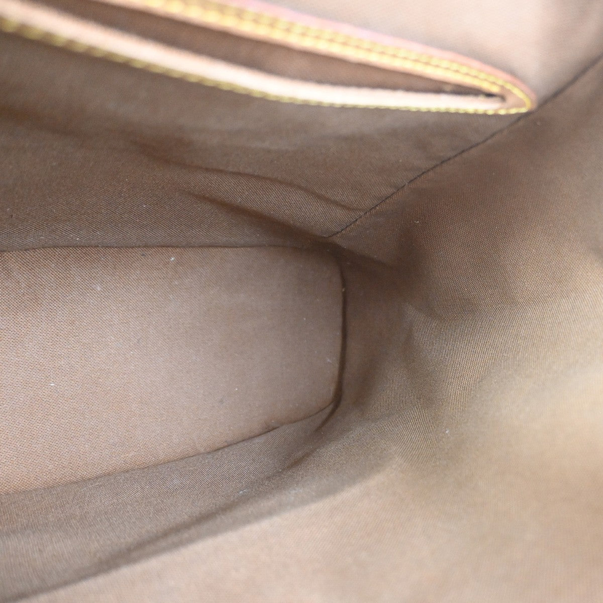 LOUIS VUITTON Montsouris MM Backpack Bag Monogram Leather Brown M51136 15ZA330