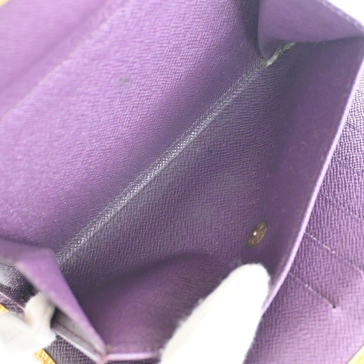 LOUIS VUITTON 4 Set Long Compact Wallet Monogram Epi Damier Leather 38GA632