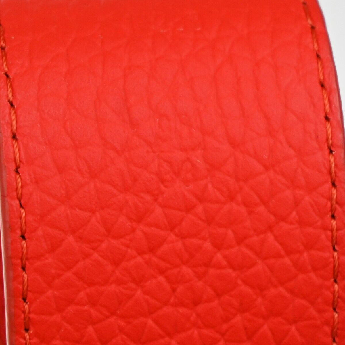 LOUIS VUITTON Ceinture LV Shape Belt  98/38 Taurillon Leather Red MP238 89RL093