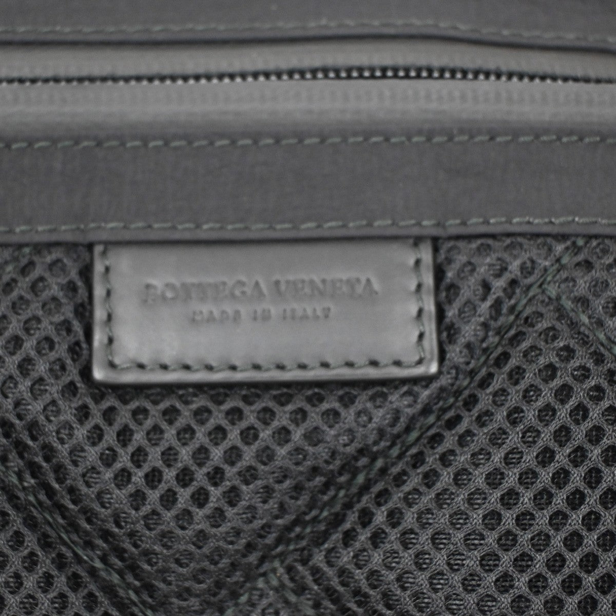 BOTTEGA VENETA Crossbody Belt Body Bag Nylon Black Blue Italy 82KB153