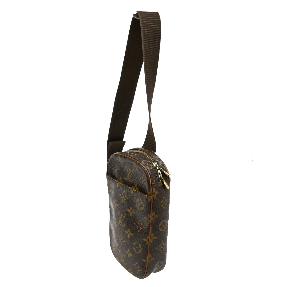 LOUIS VUITTON Pochette Gange Shoulder Bag Monogram Brown Spain M51870 13TA338