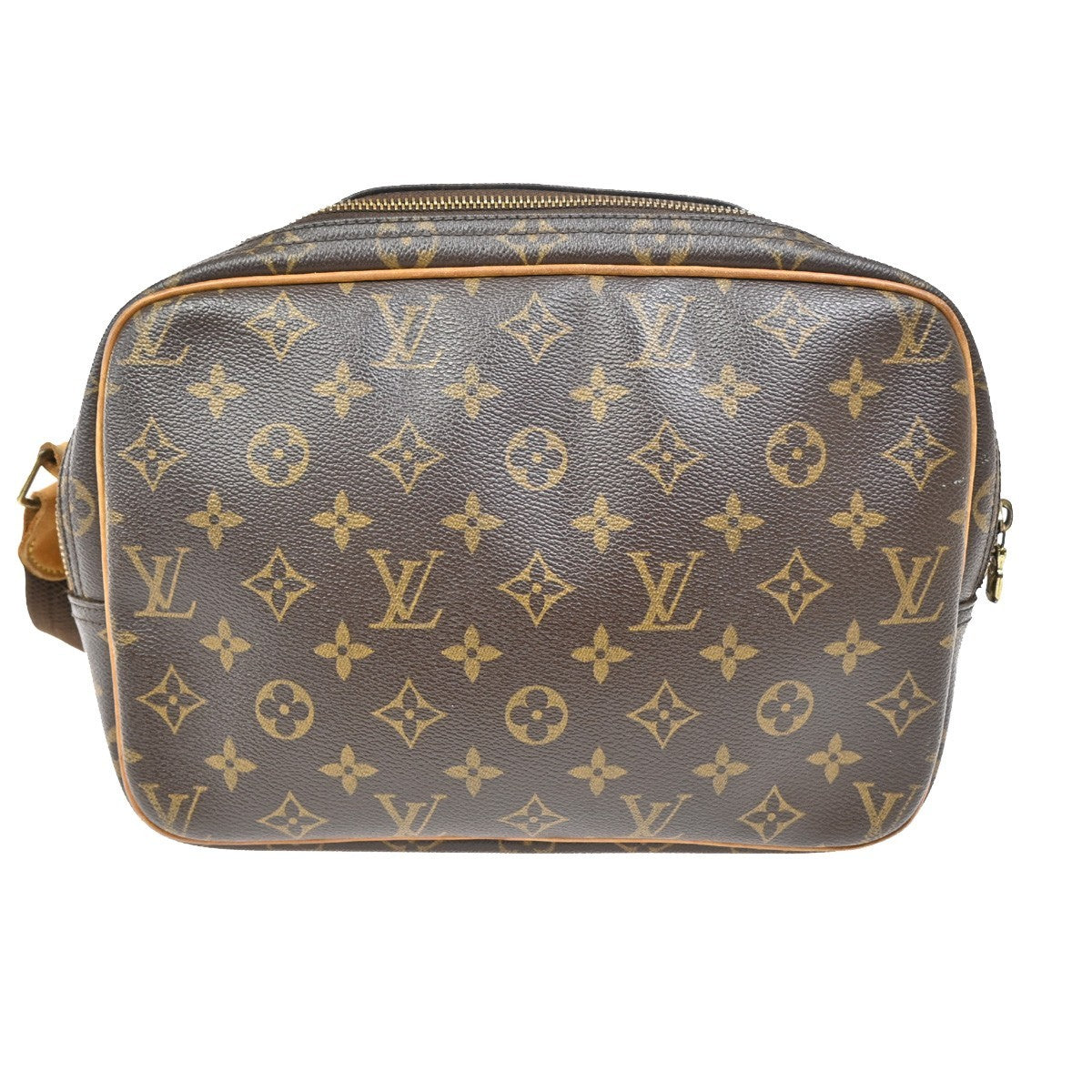 LOUIS VUITTON Reporter PM Crossbody Shoulder Bag Monogram Leather M45254 32KB723