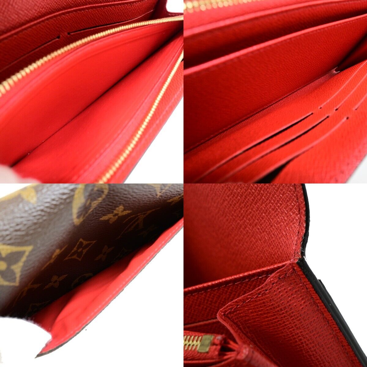 LOUIS VUITTON Portefeuille Sarah Long Bifold Wallet Monogram BN M62236 88EB956