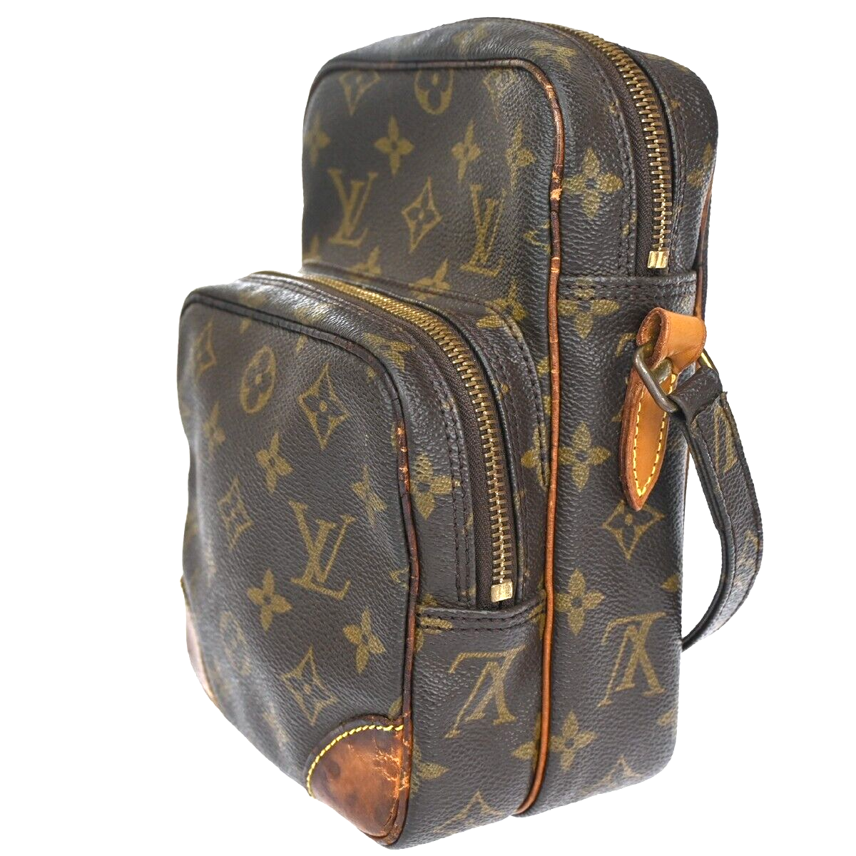 LOUIS VUITTON Amazon Crossbody Shoulder Bag Monogram Leather BN M45236 62YG735
