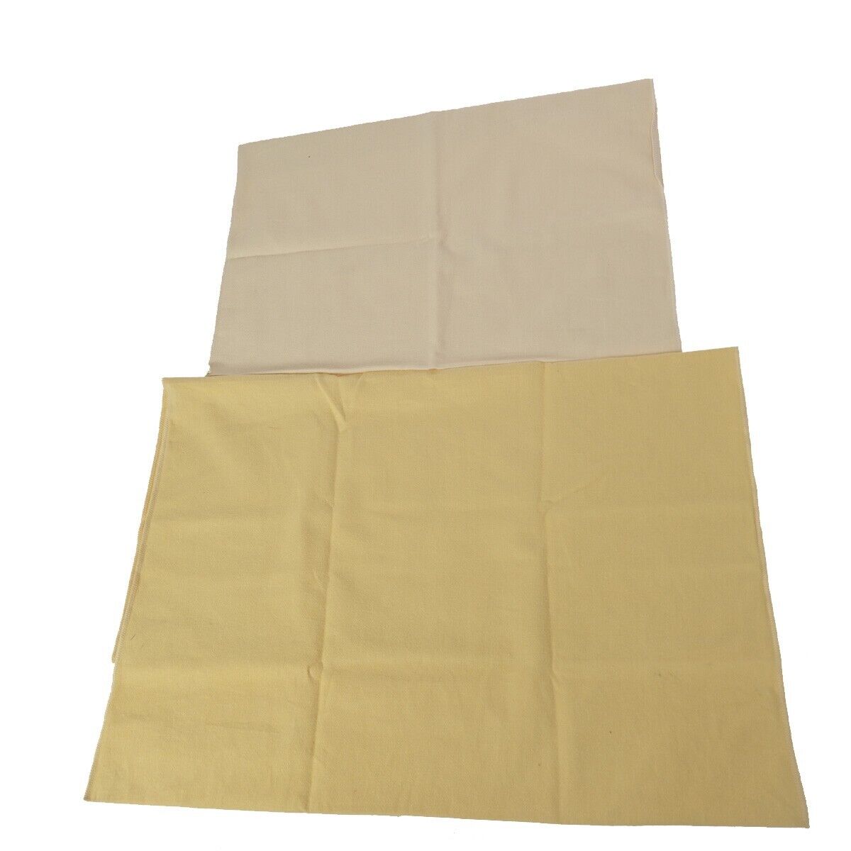 LOUIS VUITTON Logo 10 Set Dust Bag Drawstring Canvas Cotton Beige Brown 09FA768