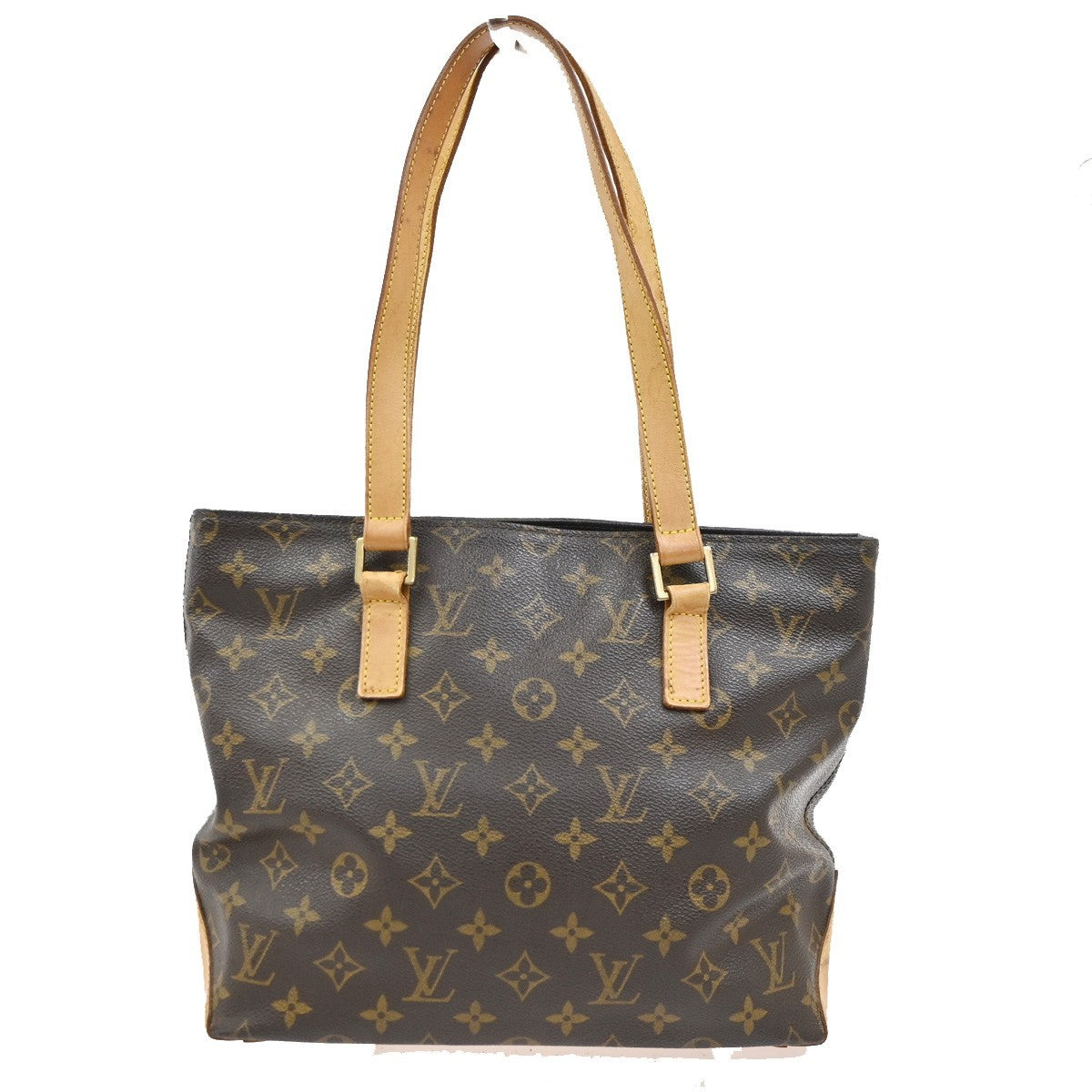LOUIS VUITTON Cabas Piano Shoulder Bag Monogram Leather Brown M51148 67SA054