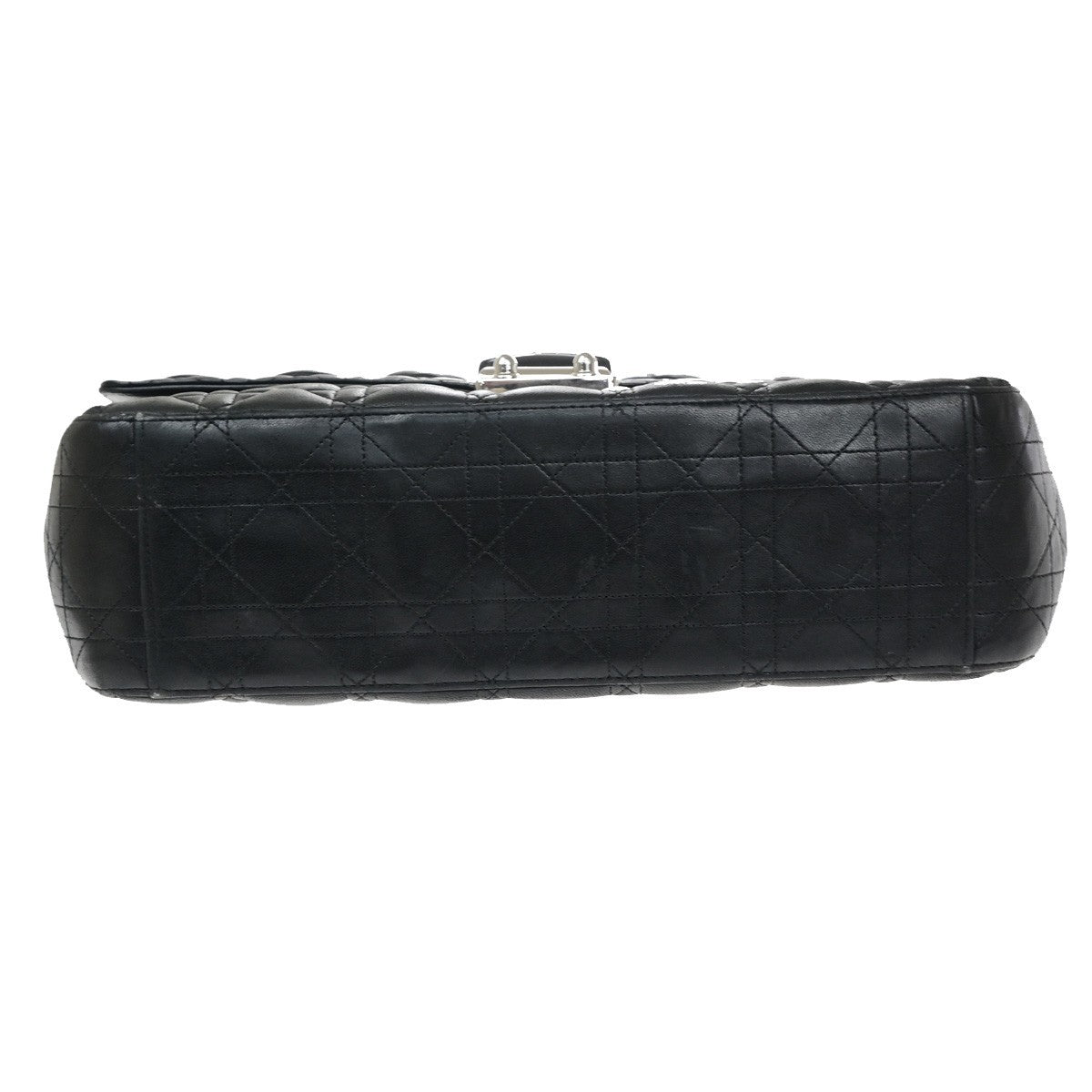 CHRISTIAN DIOR Miss Dior Chain Shoulder Bag Leather Black SHW 667RQ086