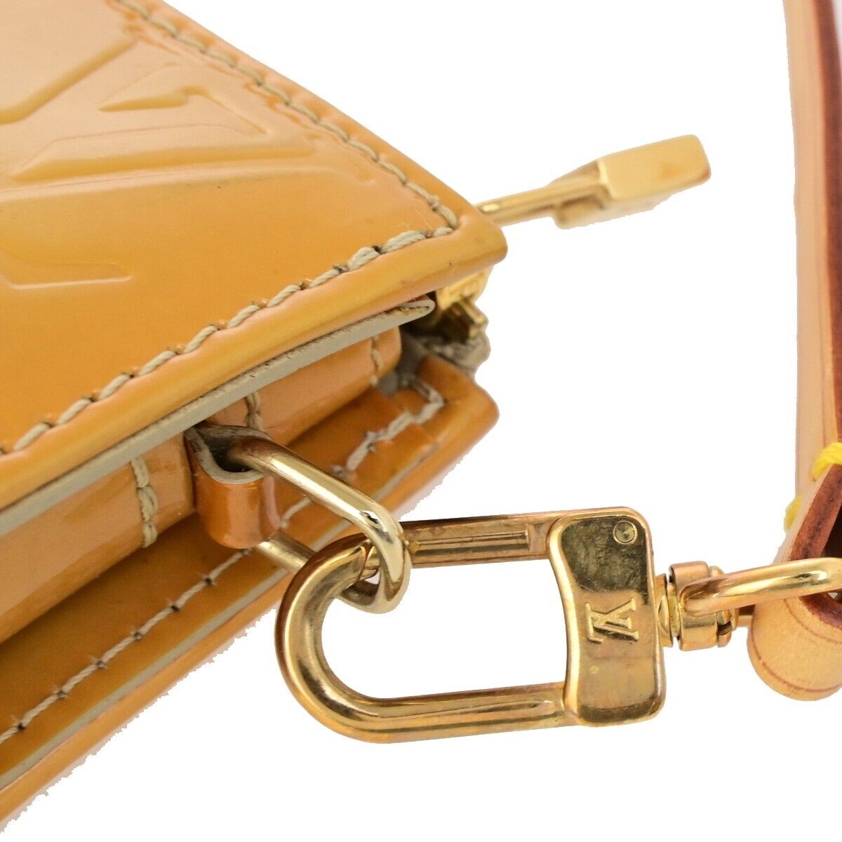 LOUIS VUITTON Lexington Shoulder Bag Monogram Vernis Beige M91010 30FB155