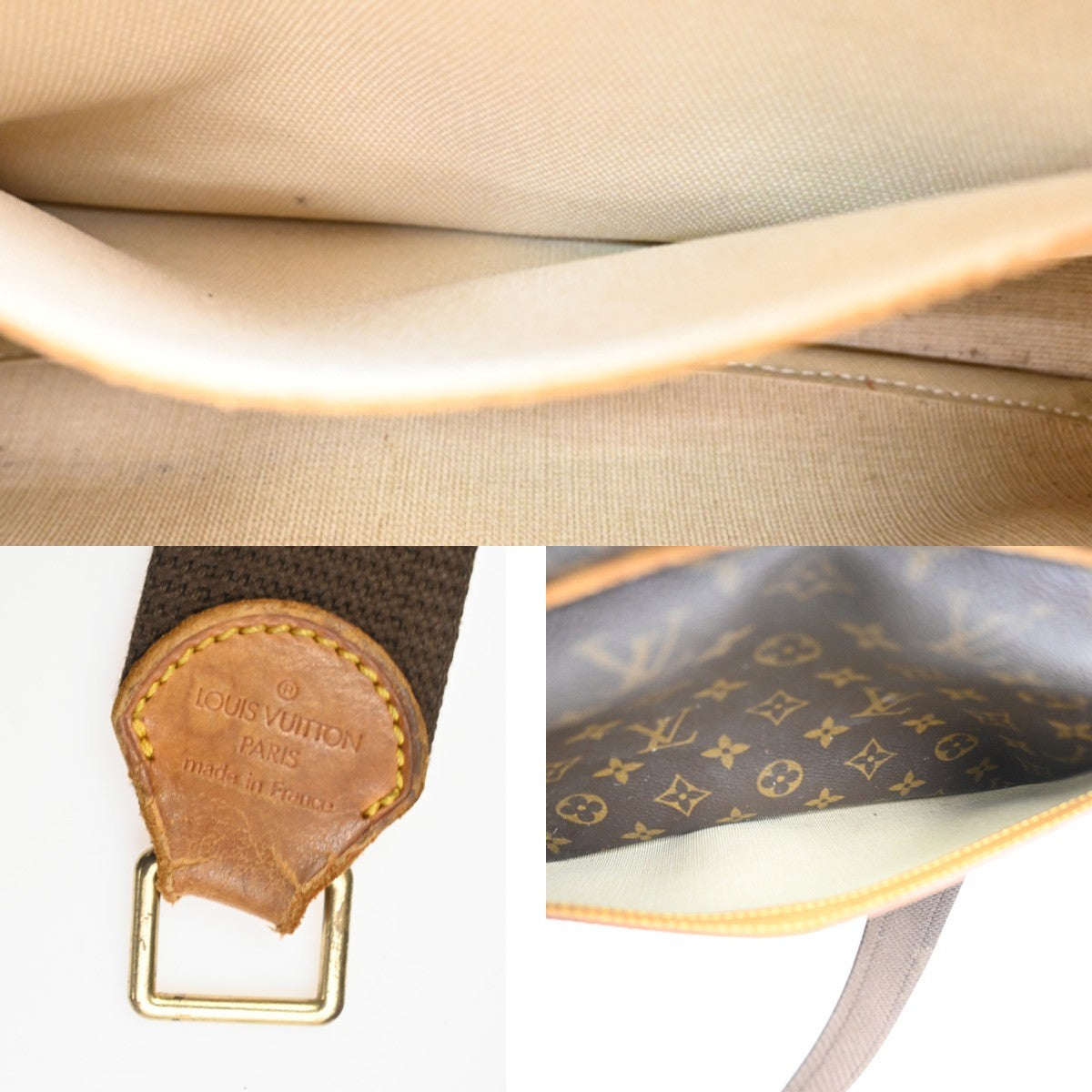 LOUIS VUITTON Reporter Crossbody Shoulder Bag Monogram Leather BN M45254 67CA923