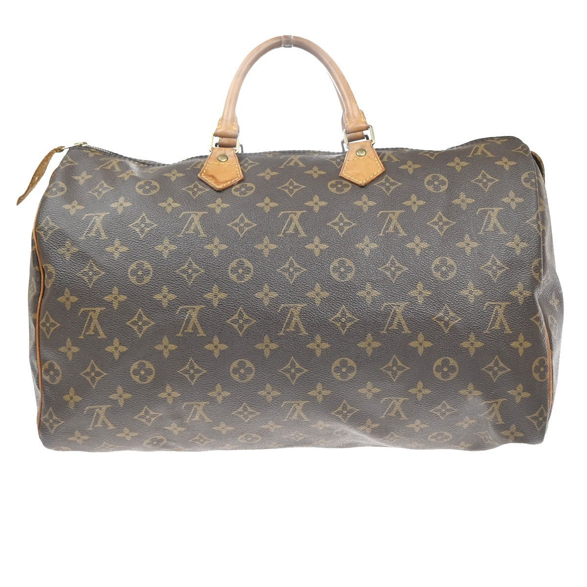 LOUIS VUITTON Speedy 40 Travel Hand Bag Monogram Leather Brown M41522 76KC817
