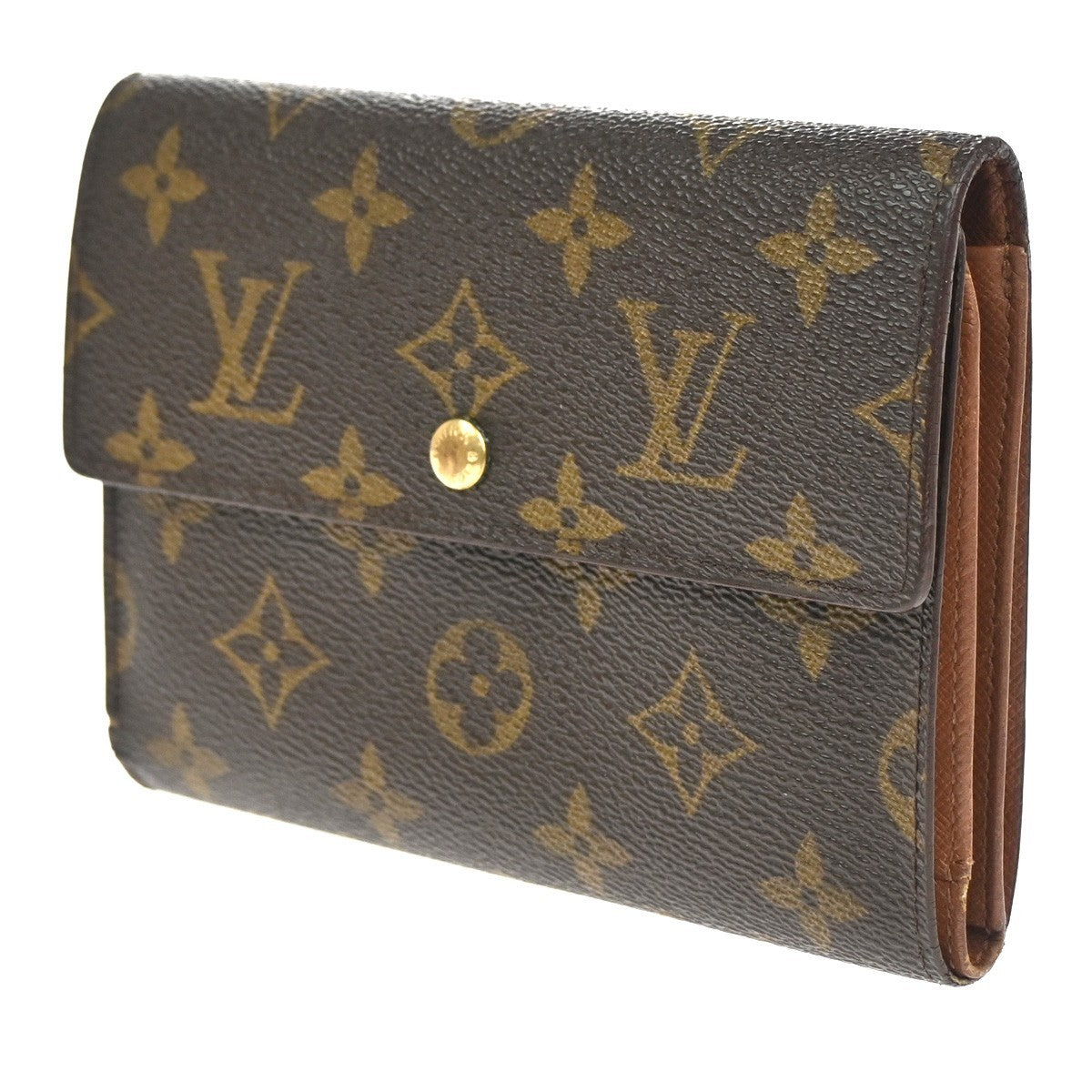 LOUIS VUITTON Porte Tresor Etui Papier Trifold Wallet Monogram BN M61202 04KD002