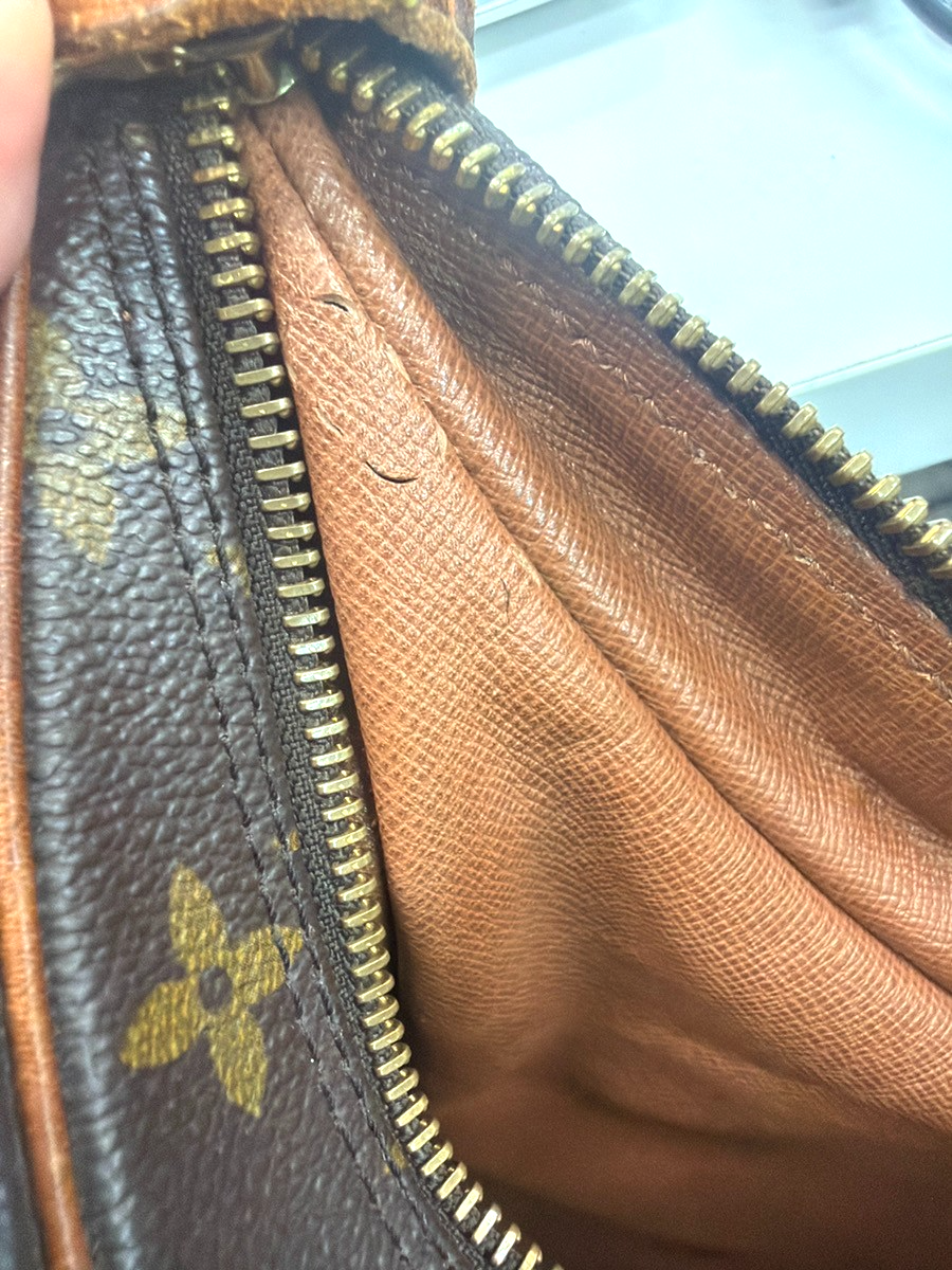 LOUIS VUITTON Boulogne 35 Shoulder Bag Monogram Leather Brown M51260 70YJ041