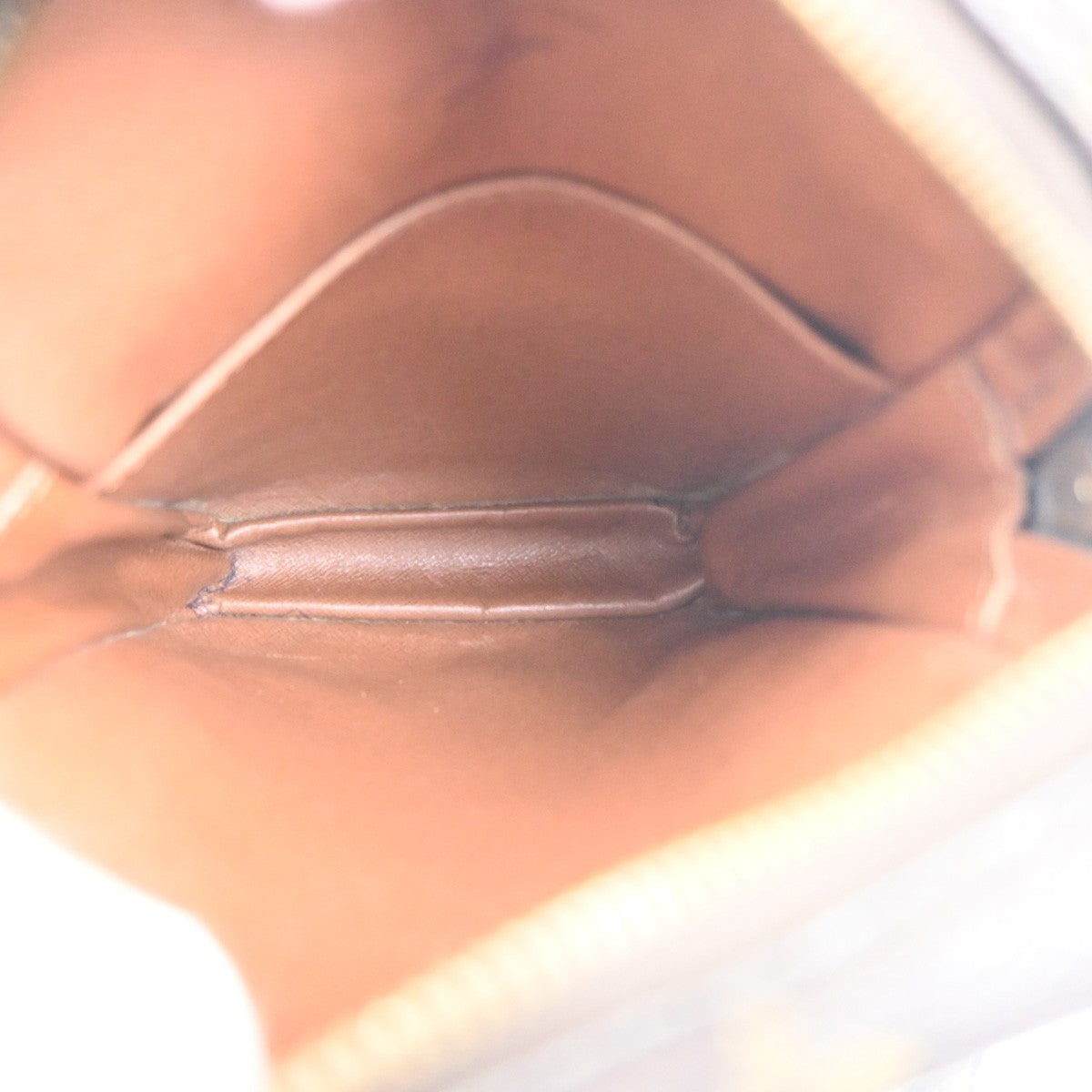 LOUIS VUITTON Danube Shoulder Bag Monogram Leather Brown France M45266 62KC659