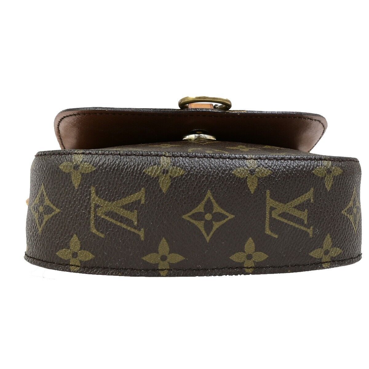LOUIS VUITTON Mini Saint Cloud Shoulder Bag Monogram Leather BN M51244 65FB334