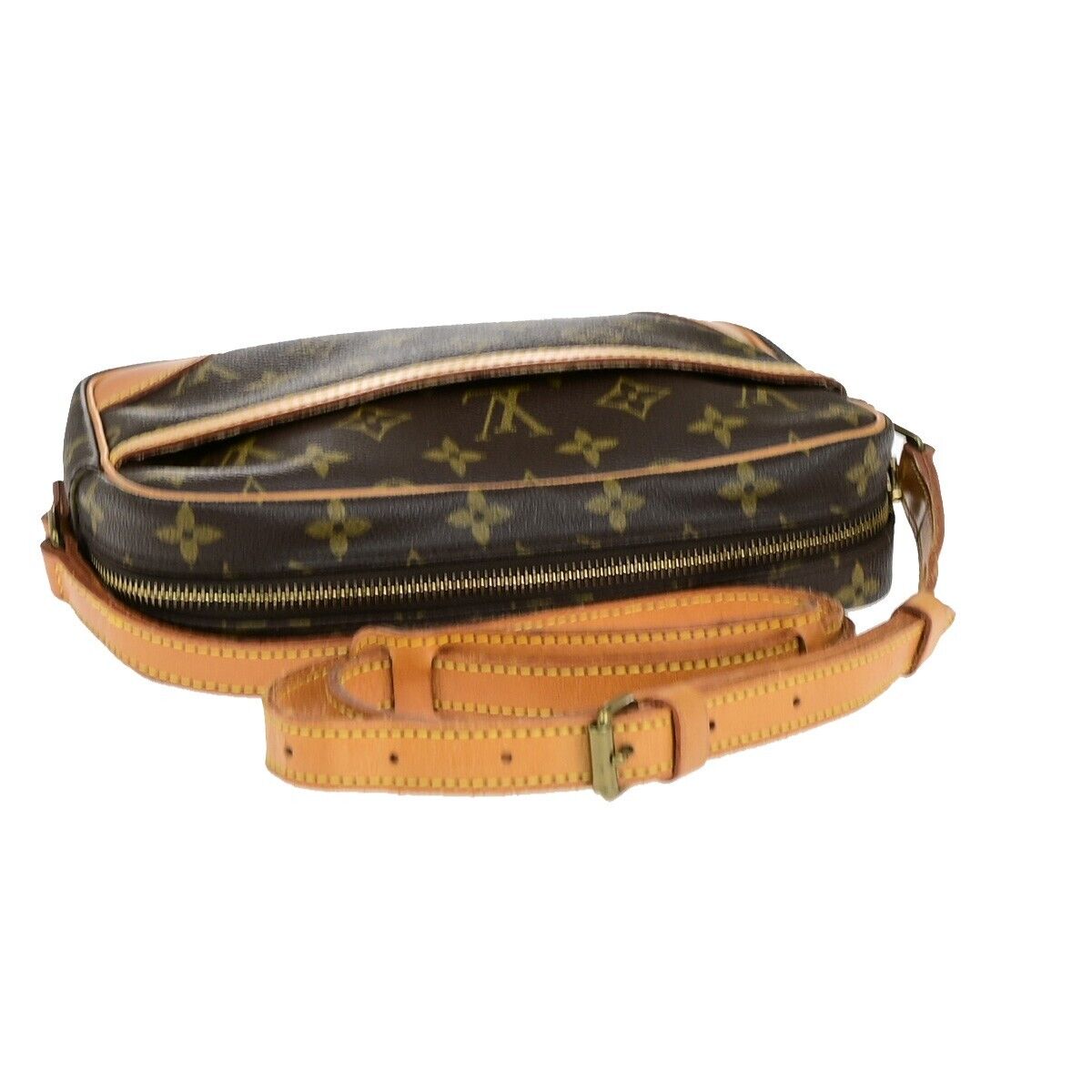 LOUIS VUITTON Trocadero 24 Shoulder Bag Monogram Leather Brown M51276 72ED014