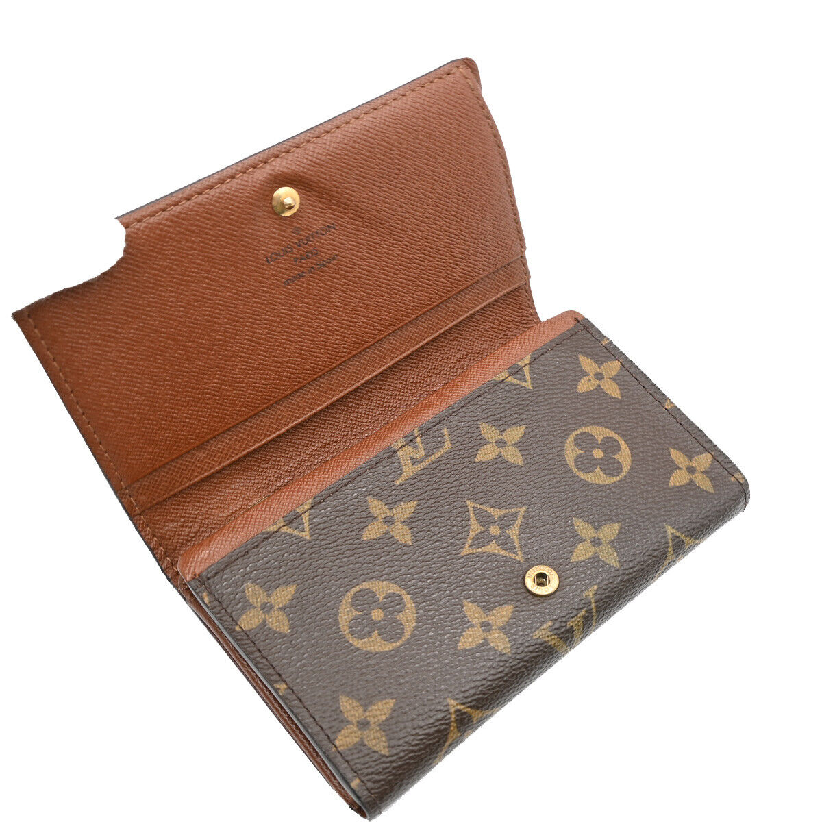 LOUIS VUITTON Porte Monnaie Billets Tresor Bifold Wallet Monogram M61730 61YE528