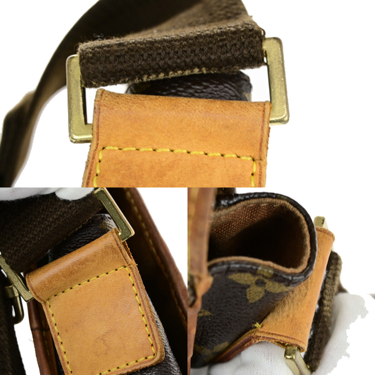 LOUIS VUITTON Messenger Bosphore PM Shoulder Bag Monogram Leather M40106 36YG612