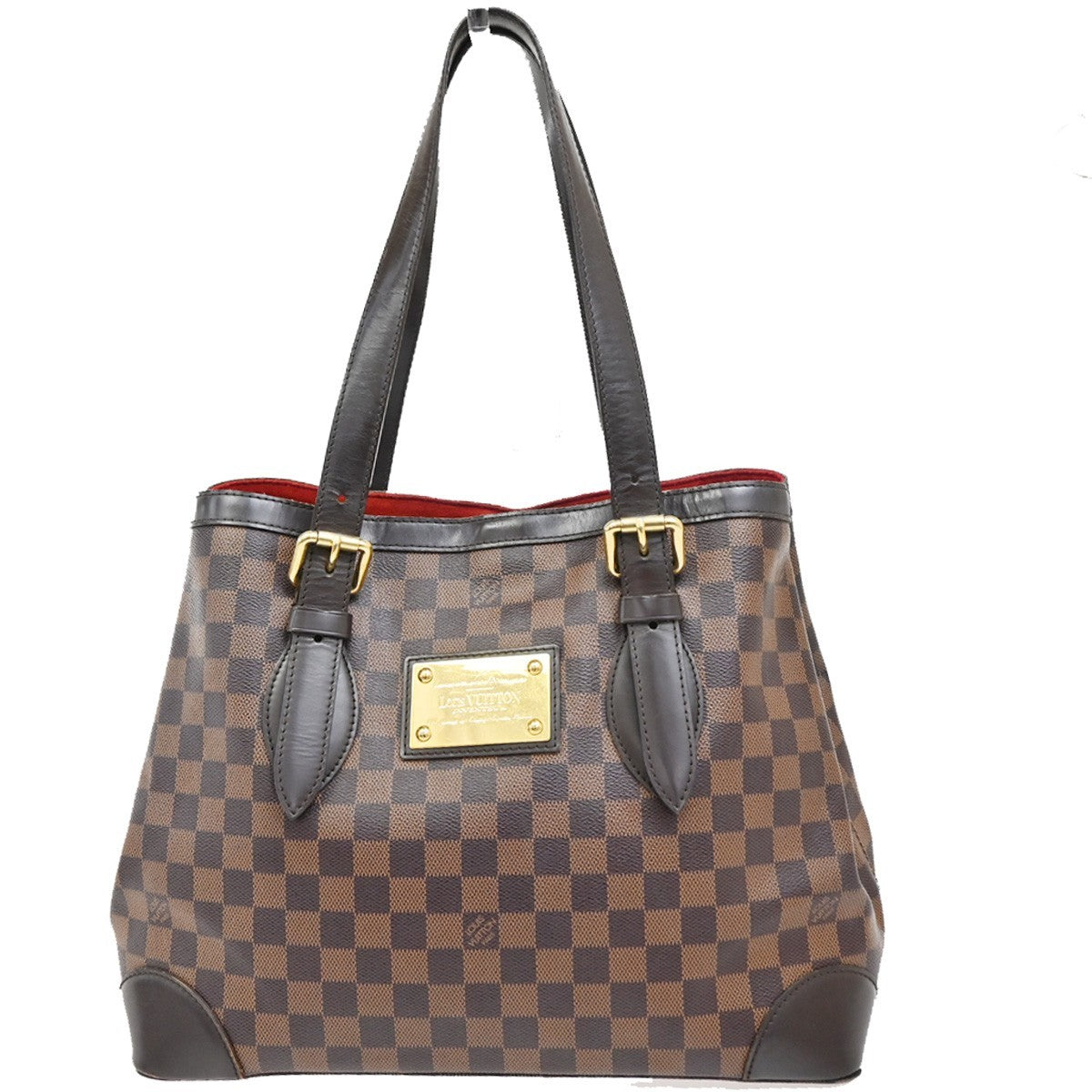 LOUIS VUITLOUIS VUITTON Hampstead MM Shoulder Bag Damier Leather N51204 76EF876