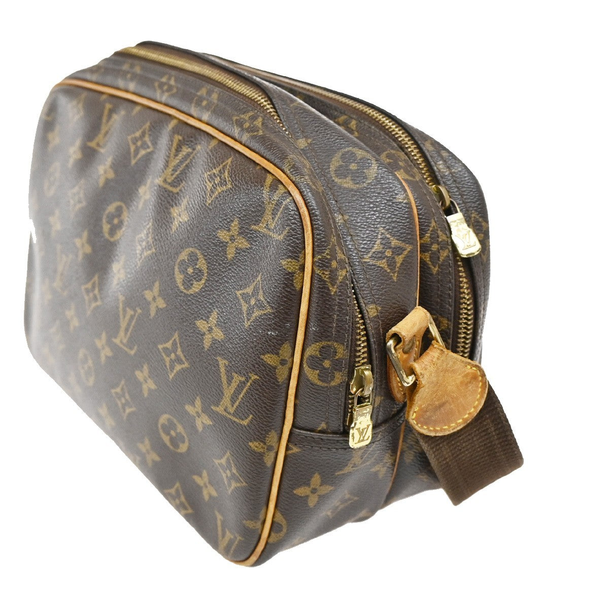 LOUIS VUITTON Reporter PM Crossbody Shoulder Bag Monogram Leather M45254 32KB723