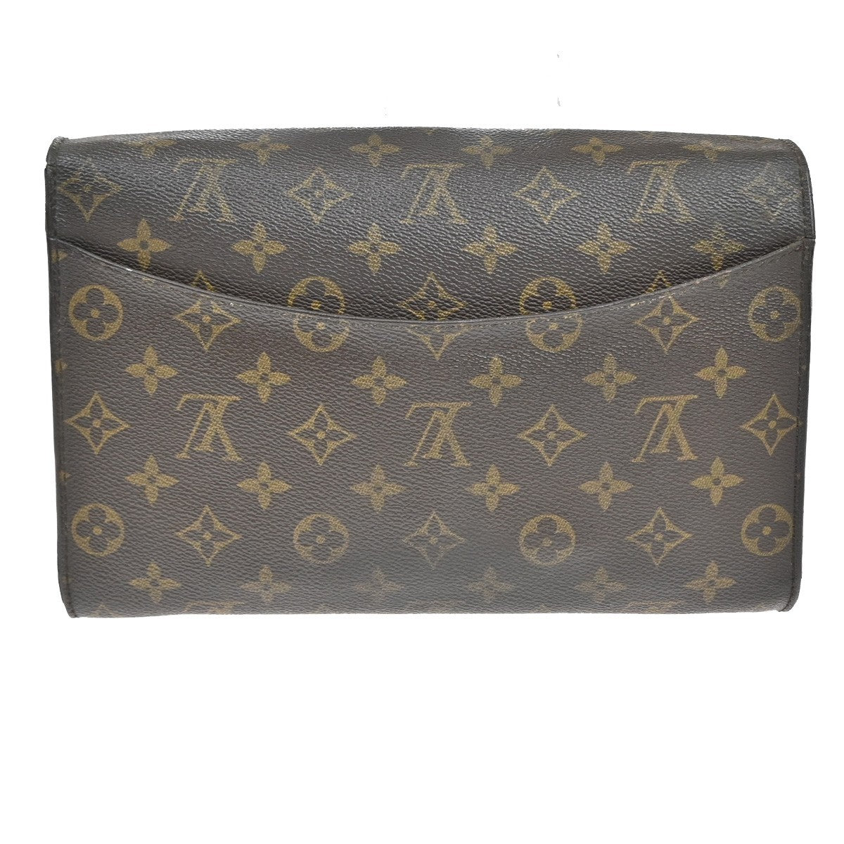 LOUIS VUITTON Bordeaux Clutch Bag Monogram Leather Brown M51797 01AA078