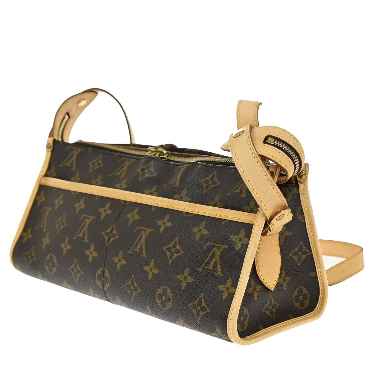 LOUIS VUITTON LV Popincourt Long Shoulder Bag Monogram Brown M40008 70EE190
