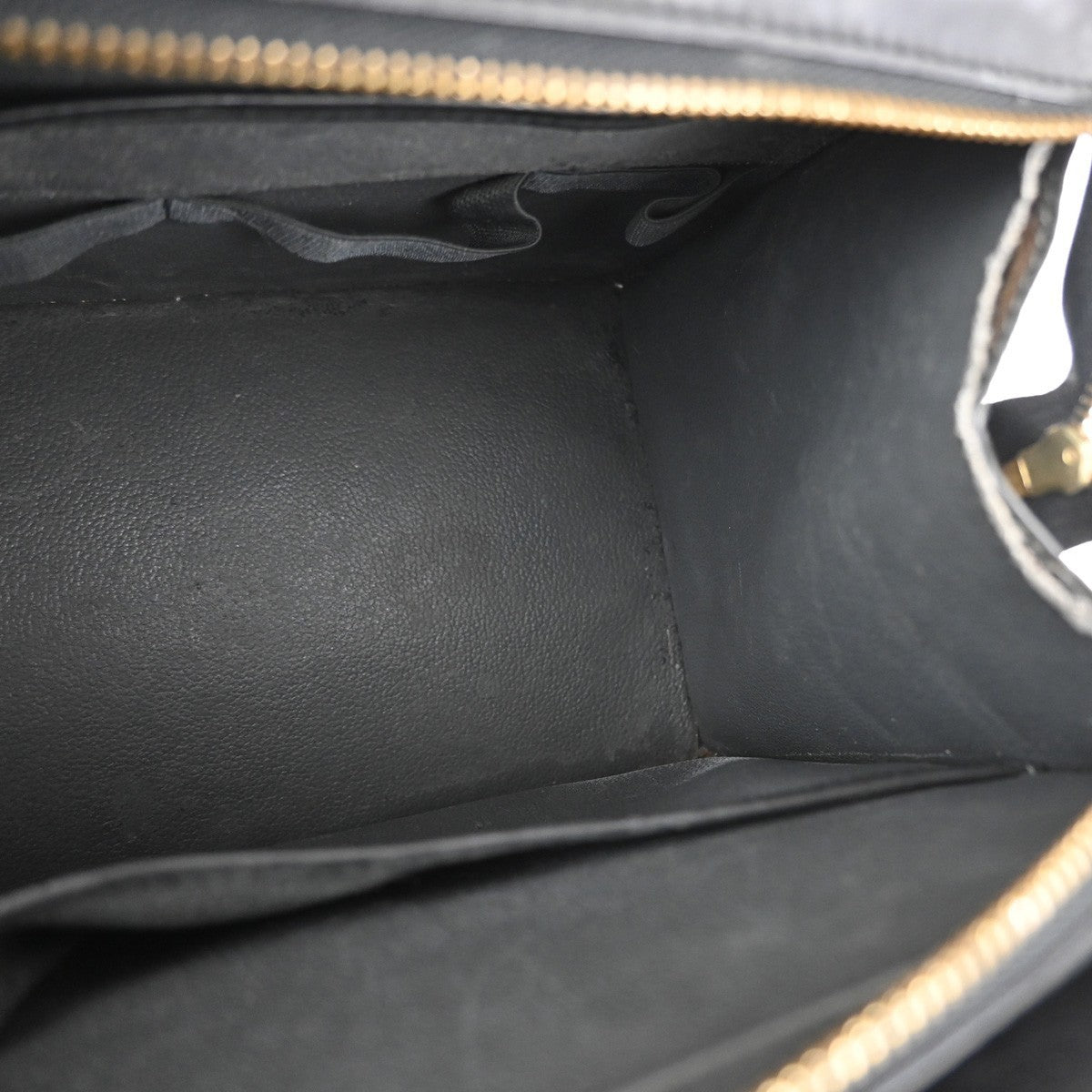 LOUIS VUITTON LV Logo Riviera Hand Bag Epi Leather Black France M48182 64KC348