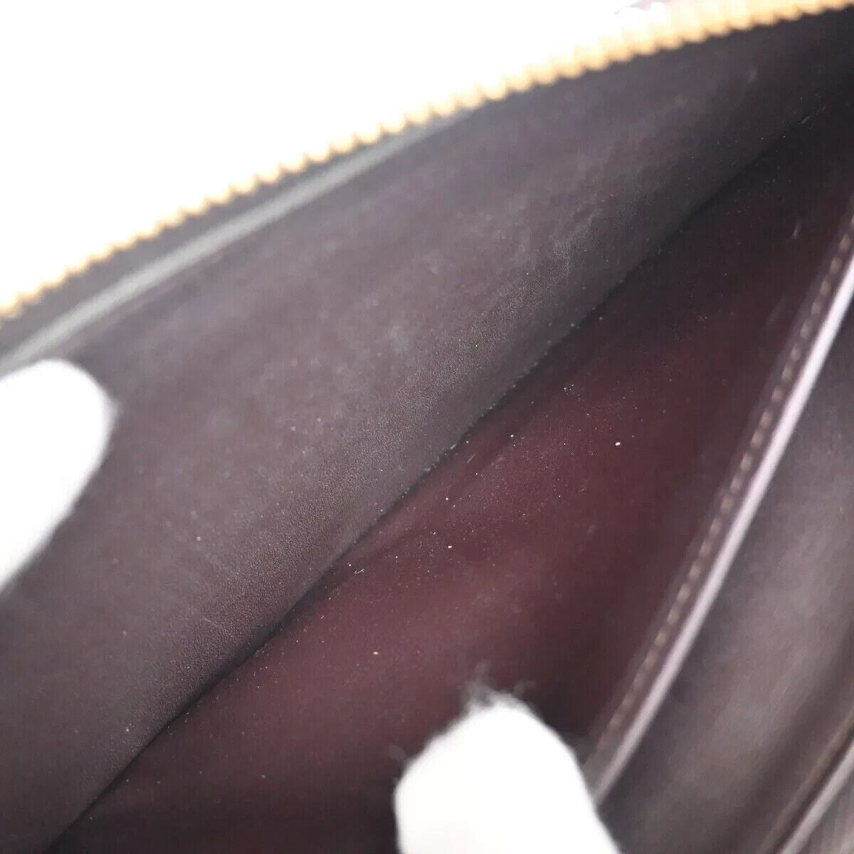LOUIS VUITTON Zippy Long Wallet Monogram Vernis Leather Amarante M93522 63GA192