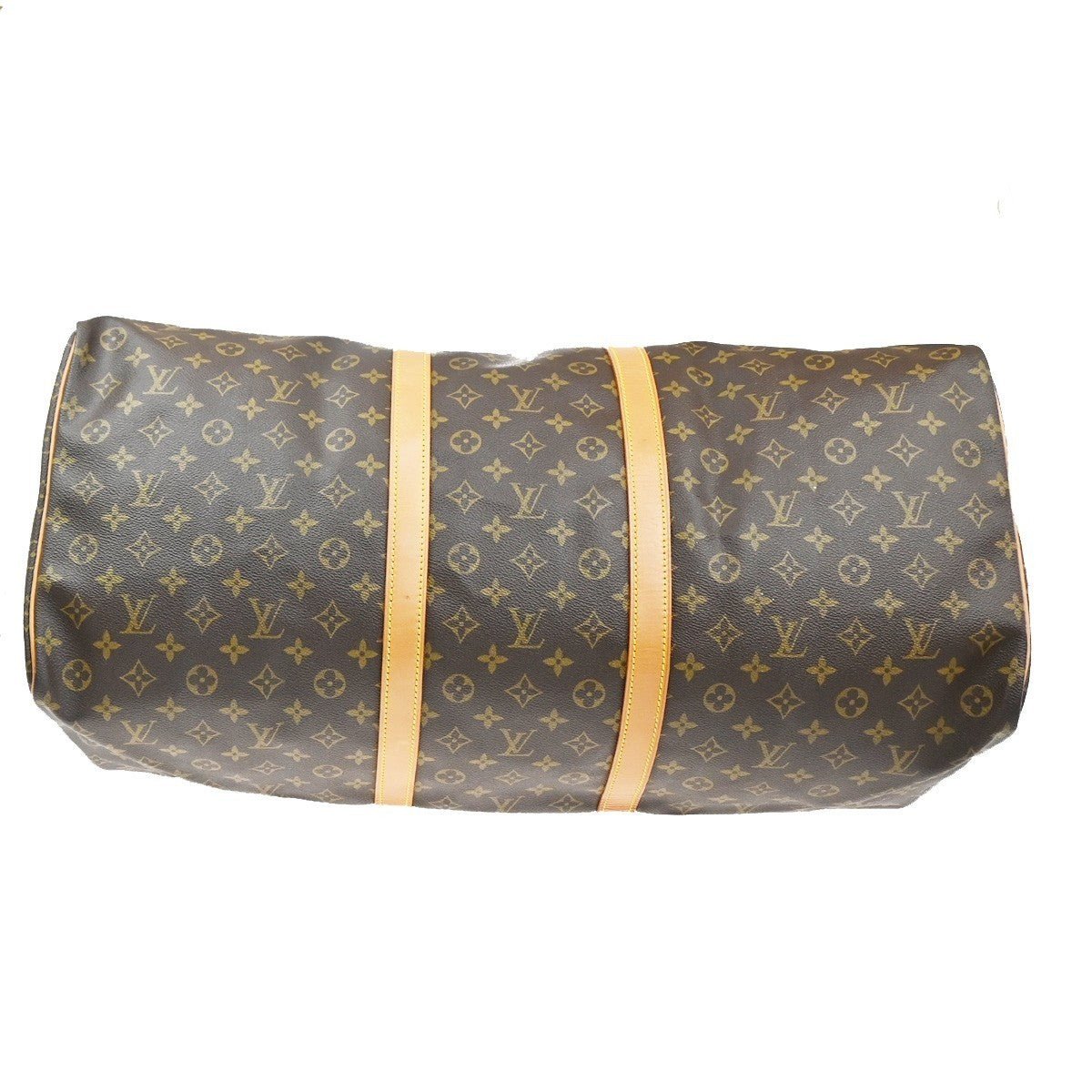 LOUIS VUITTON Keepall 60 Travel Hand Bag Monogram Leather Brown M41422 97CA434