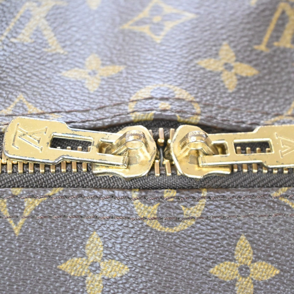 LOUIS VUITTON Keepall 50 Travel Hand Bag Monogram Leather Brown M41426 79MA435