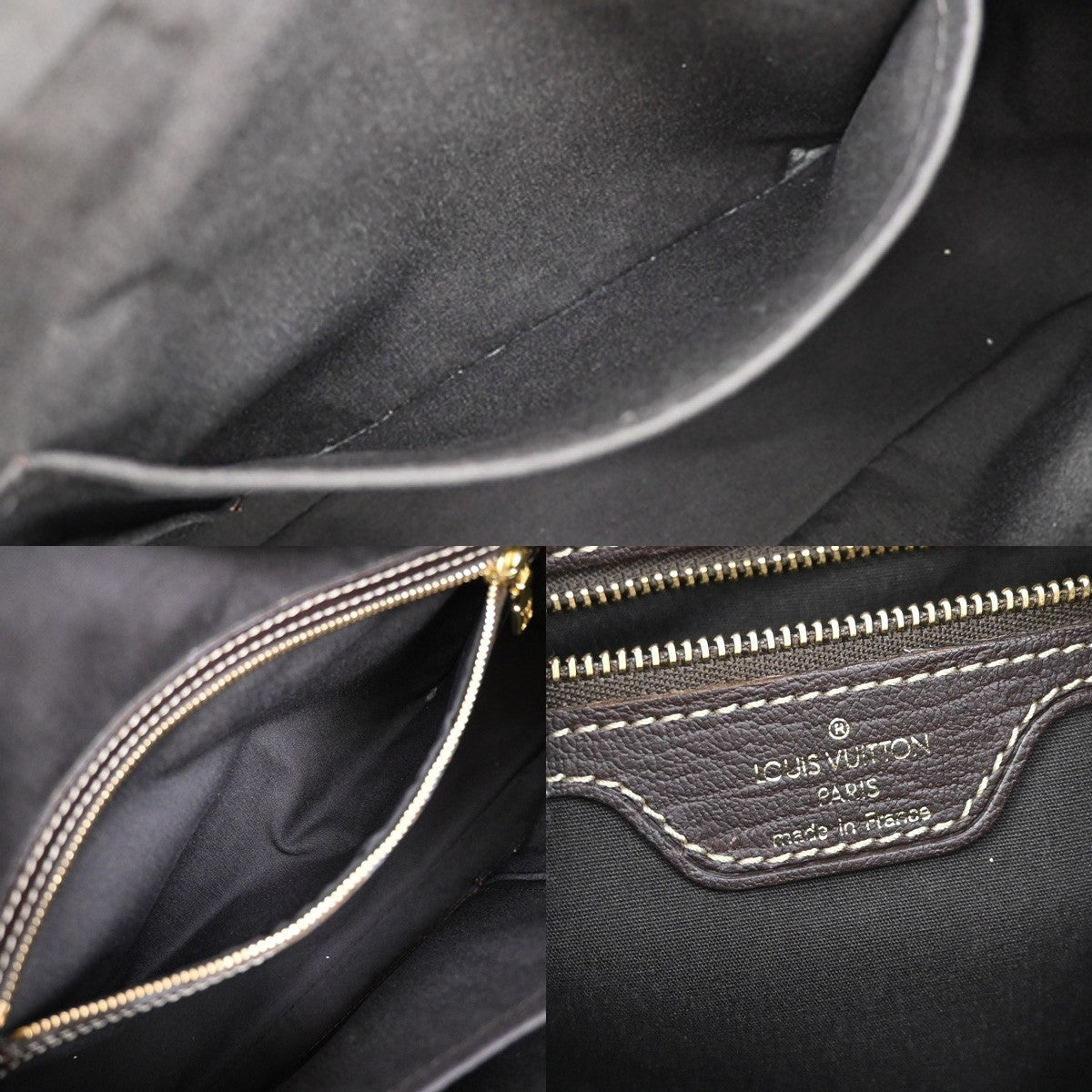 LOUIS VUITTON Boulogne 30 Shoulder Bag Monogram Mini Lin Canvas M95225 86KB615