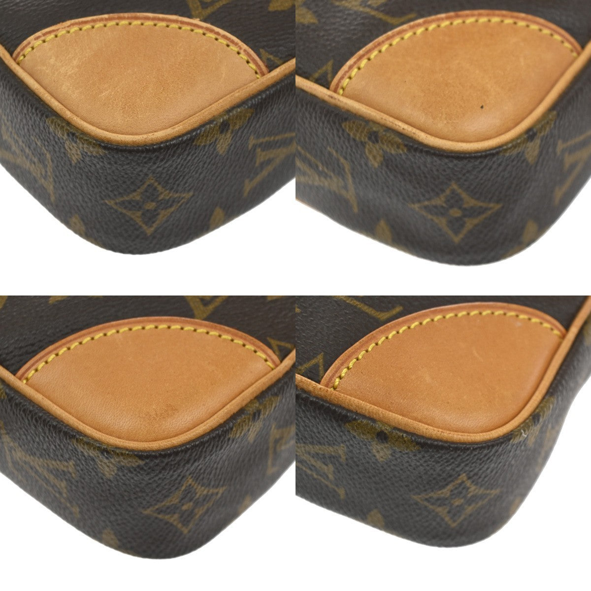 LOUIS VUITTON Marly Dragonne GM Clutch Hand Bag Monogram Brown M51825 32MA361