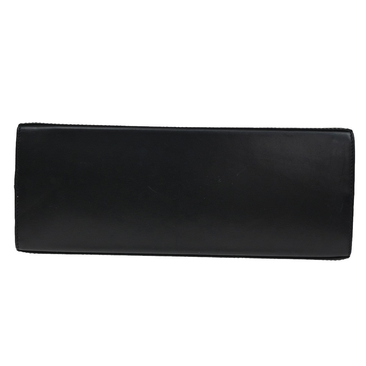 SALVATORE FERRAGAMO Gancini 2Way Shoulder Hand Bag Leather Black GHW 76RL108