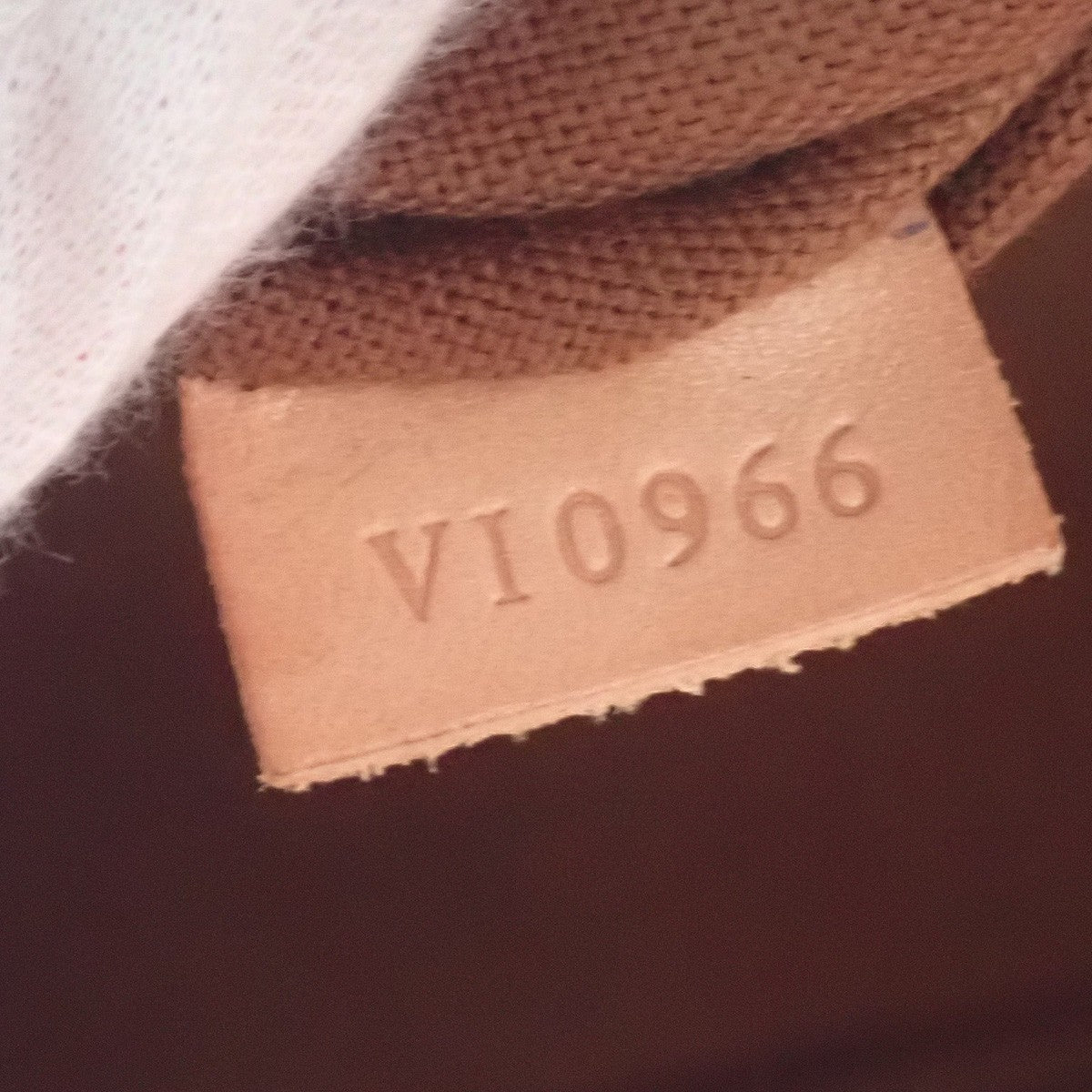 LOUIS VUITTON LV Logo Alma Hand Bag Monogram Leather Brown France M51130 88AA193