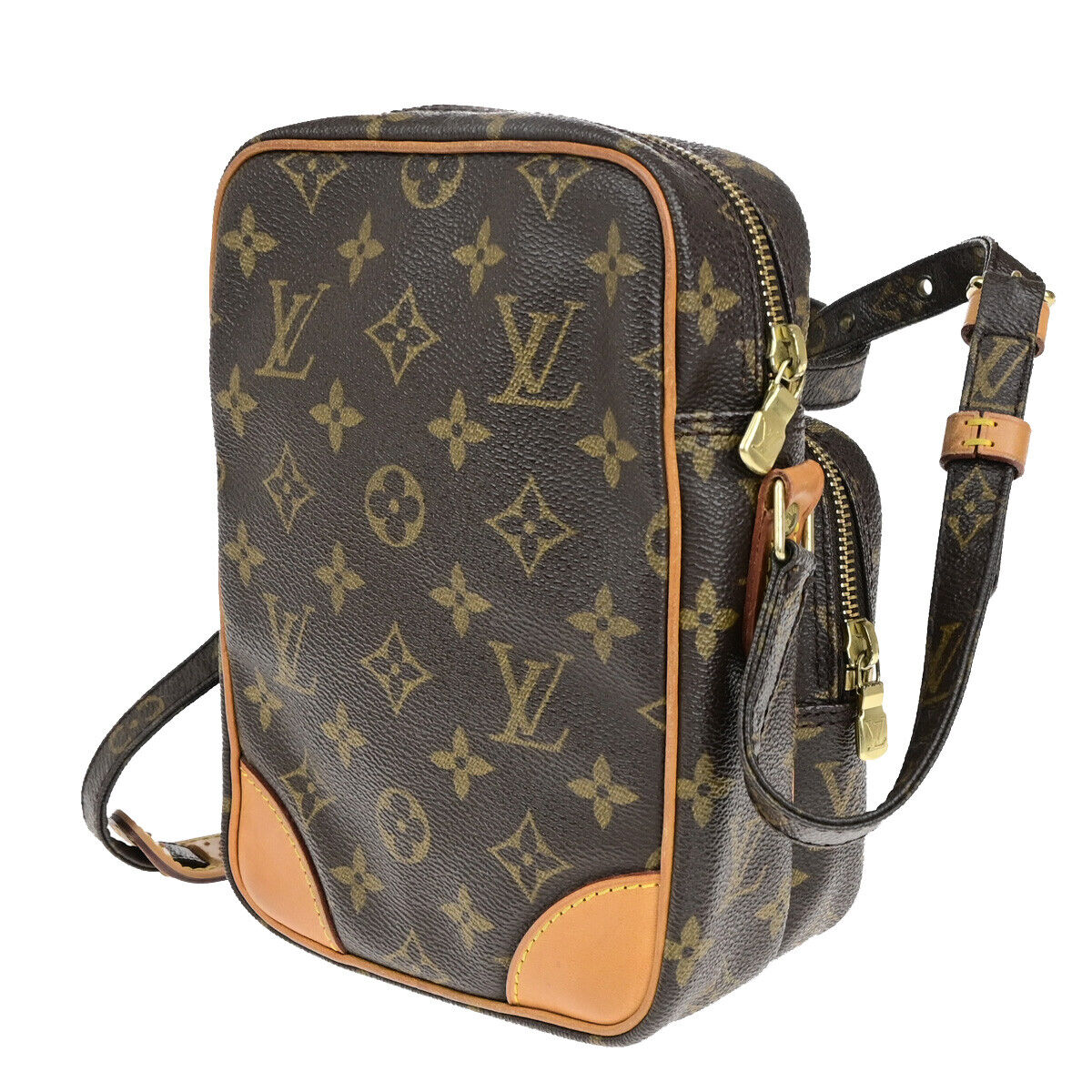 LOUIS VUITTON Amazon Crossbody Shoulder Bag Monogram Leather BN M45236 89SJ516