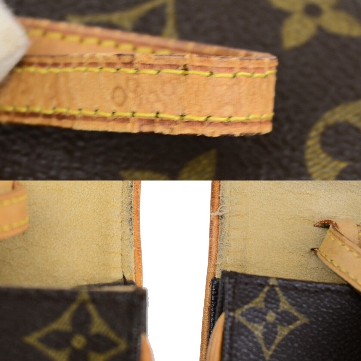 LOUIS VUITTON Pochette Twin PM 2Way Shoulder Clutch Bag Monogram M51854 30EC225