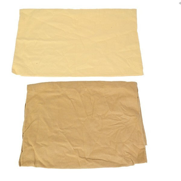 LOUIS VUITTON Logo 10 Set Dust Bag Drawstring Canvas Cotton Beige Brown 09KP115