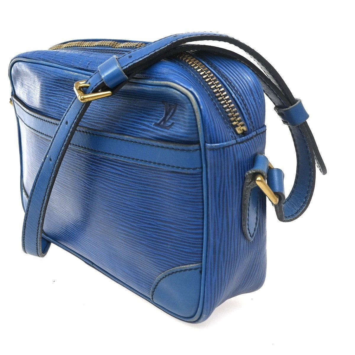 LOUIS VUITTON Trocadero 24 Epi Leather Shoulder Bag Blue France M52317 61KC158