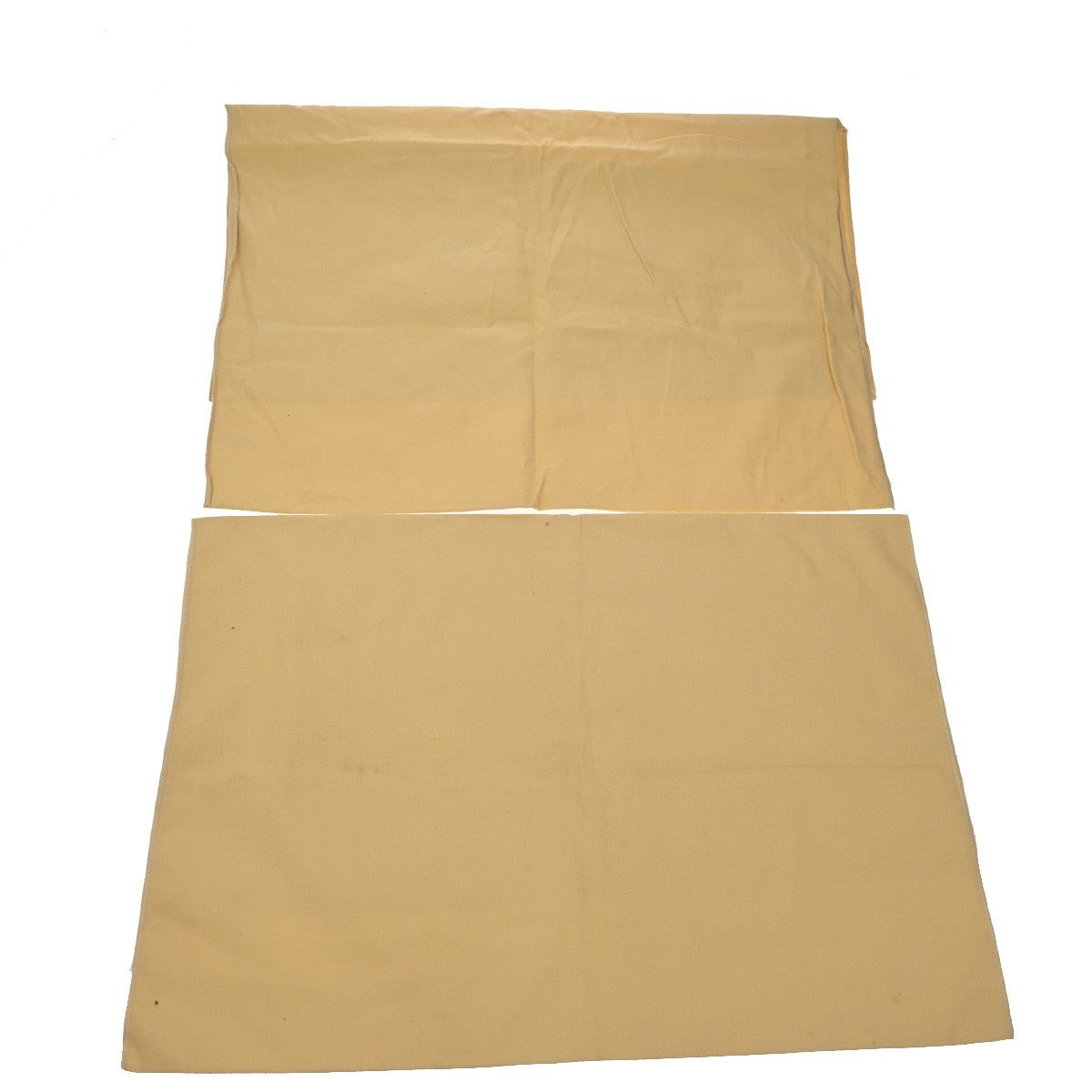 LOUIS VUITTON Logo 10 Set Drawstring Dust Bag Canvas Cotton Beige Brown 09YH751