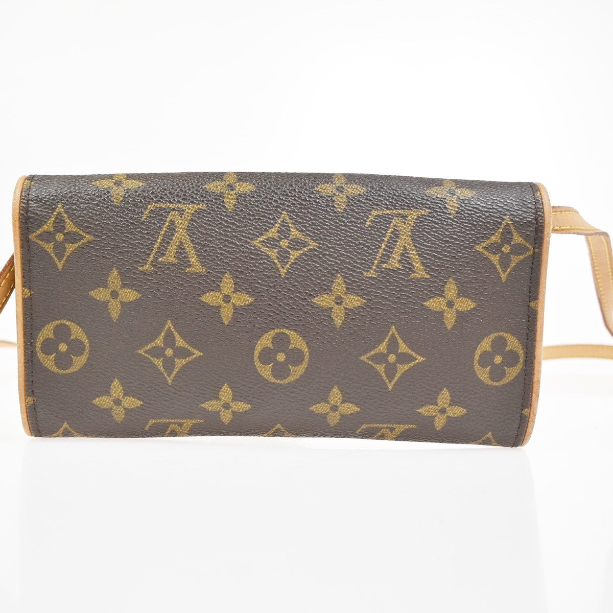 LOUIS VUITTON Pochette Twin PM 2Way Shoulder Clutch Bag Monogram M51854 88TA581