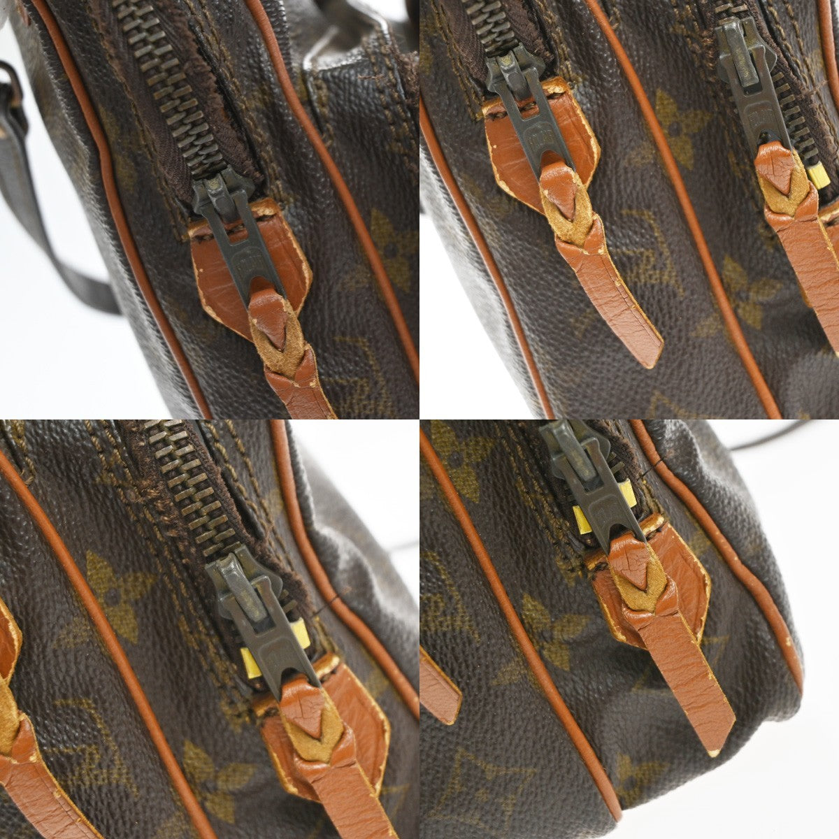 LOUIS VUITTON Mini Amazon Shoulder Bag Monogram Leather Brown M45238 01SA044