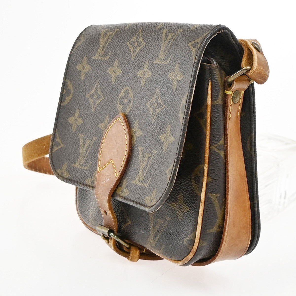 LOUIS VUITTON Mini Cartouchiere Shoulder Bag Monogram Leather BN M51254 31YH964