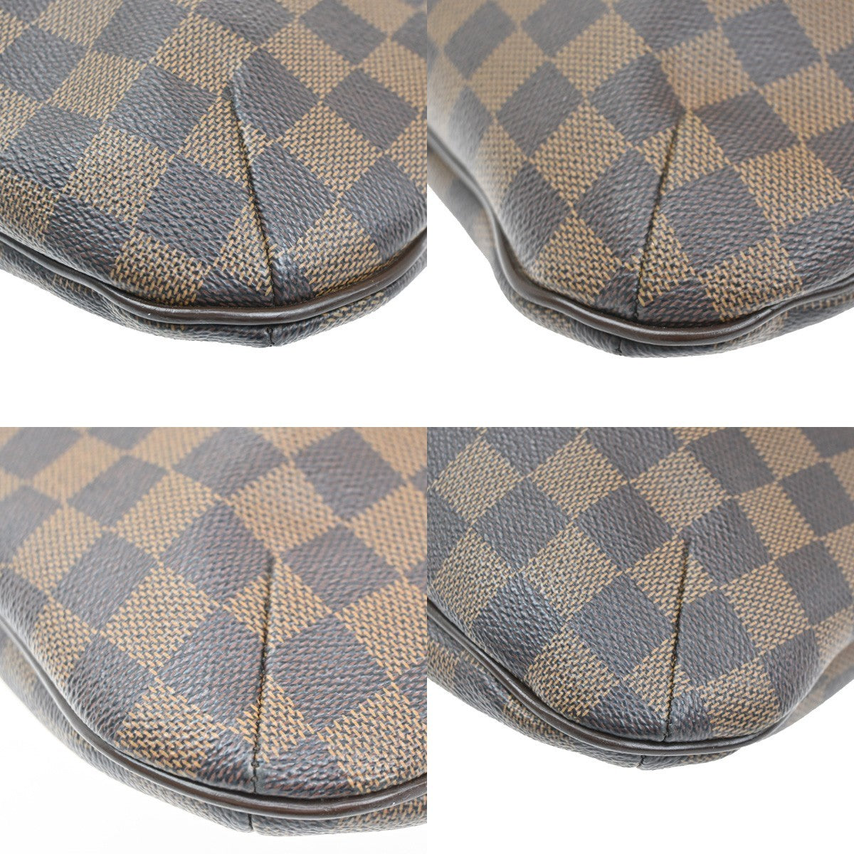 LOUIS VUITTON Bloomsbury PM Shoulder Bag Damier Leather Brown N42251 608CA322